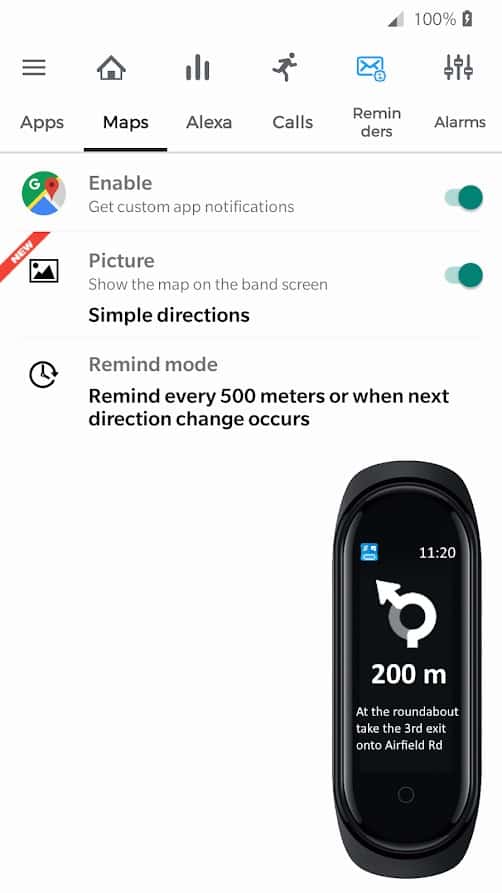 Mi band discount 4 play store